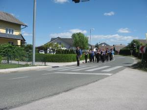 Predaja novozgrajenega prizidka k Gasilskem domu v Prebačevem 1